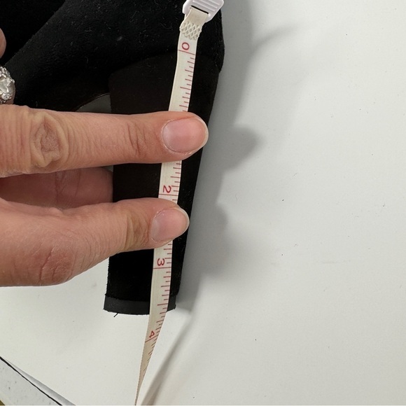 Stuart Weitzmen Black Vidaland 100MM Suede Over-the-Knee Boots - Picture 9 of 16